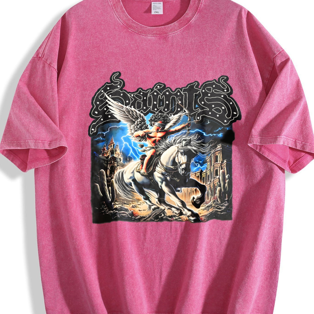 Saint Cherub & Horse Vintage Washed T-Shirt product image 7