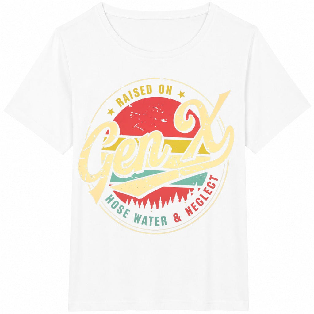 Gen X Raised On Hose Water And Neglect Summer Cotton T-Shirt product image 2