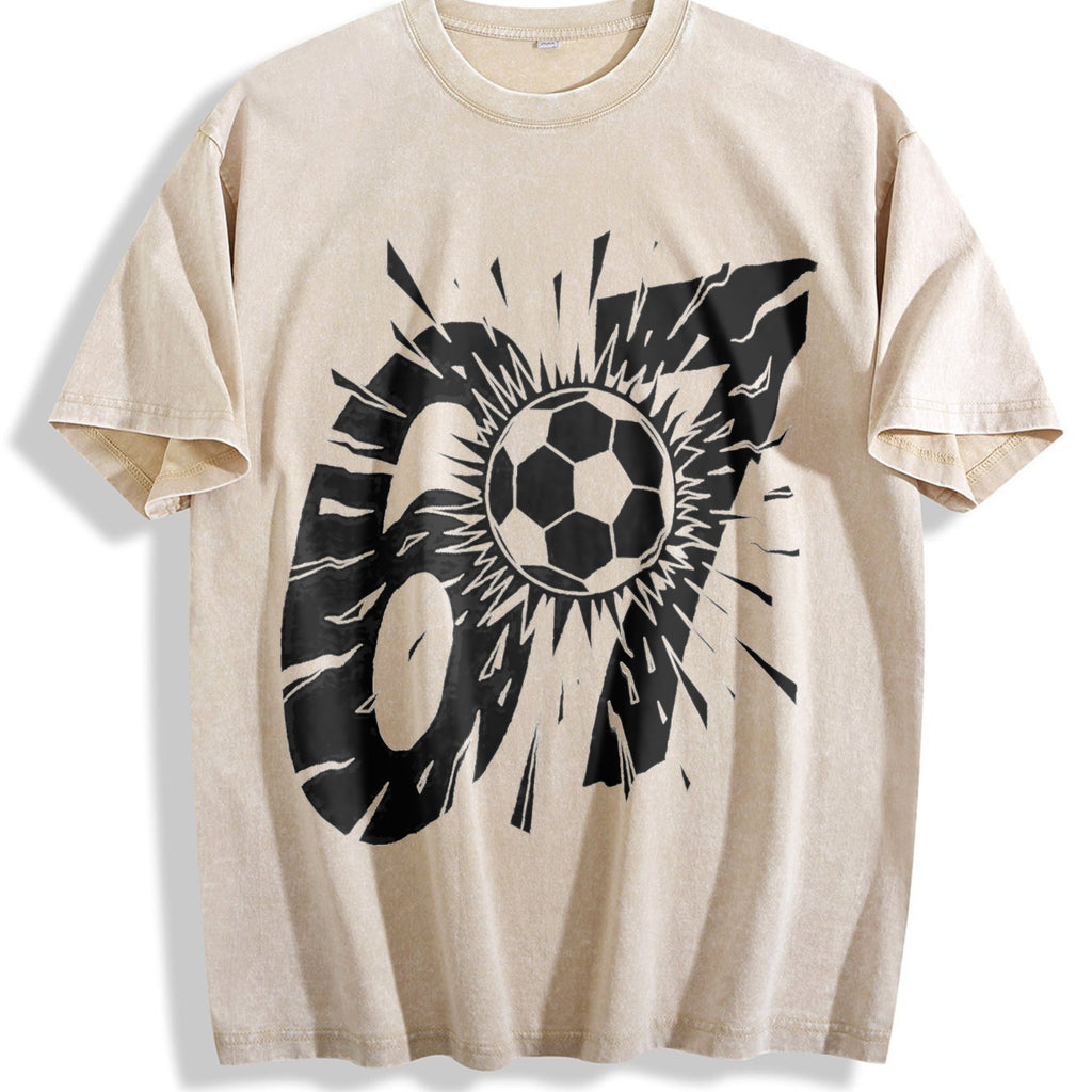 Global Soccer Fan Vintage Washed T-Shirt product image 1