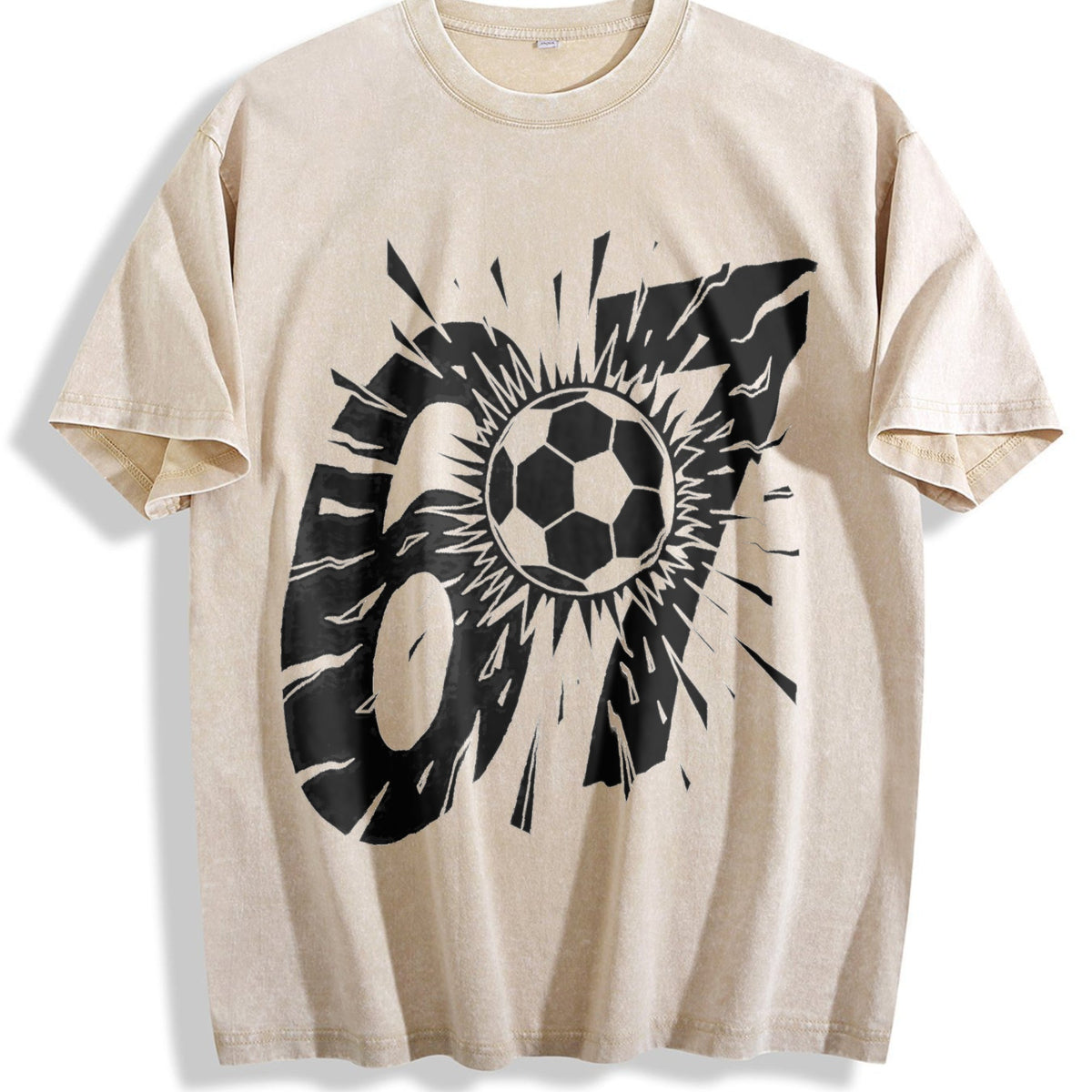 Global Soccer Fan Vintage Washed T-Shirt product image 1