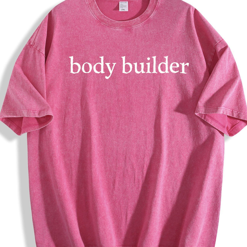 Body Builder Pregnancy Vintage Washed T-Shirt product image 7