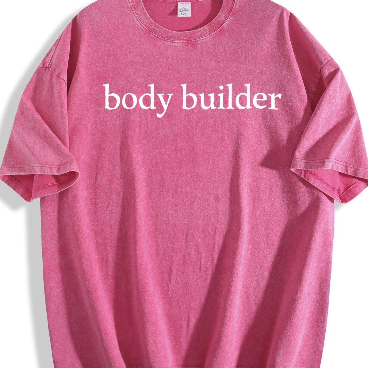 Body Builder Pregnancy Vintage Washed T-Shirt product image 7