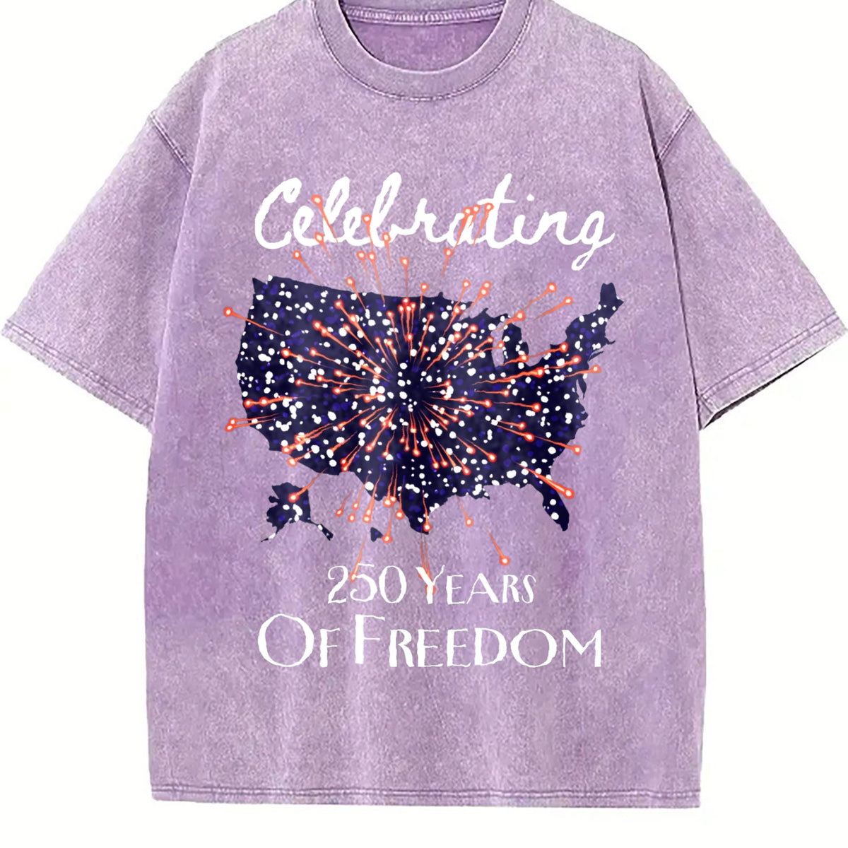 Celebrating 250 Years Of Freedom Vintage Washed T-Shirt product image 6