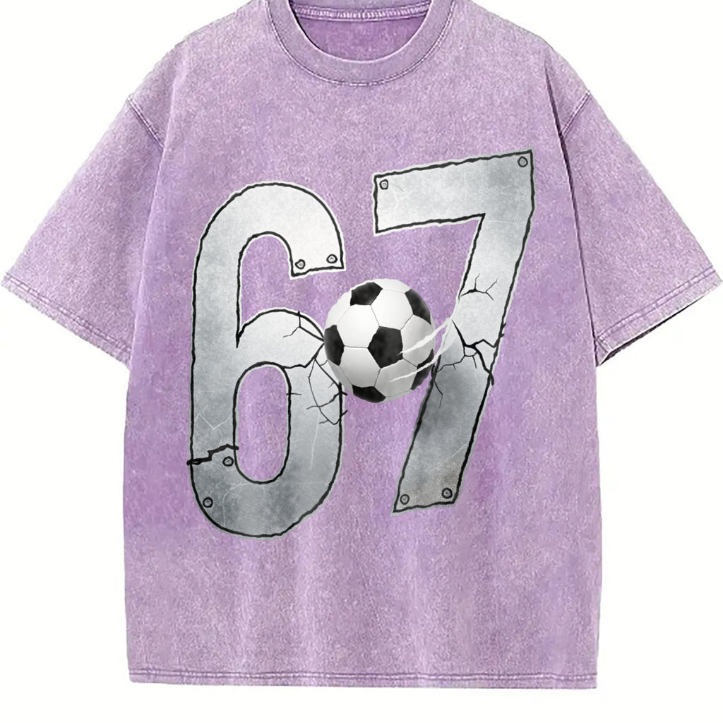 Global Soccer Fan Vintage Washed T-Shirt product image 6
