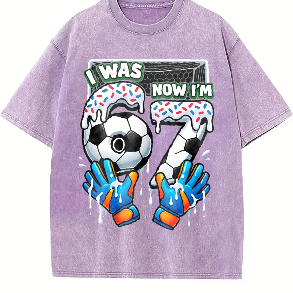 Global Soccer Fan Vintage Washed T-Shirt product image 6