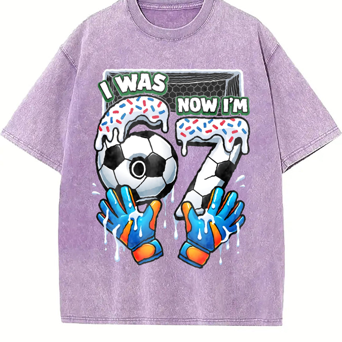 Global Soccer Fan Vintage Washed T-Shirt product image 6