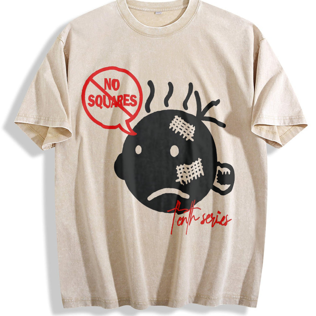No Squares Vintage Washed T-Shirt product image 1