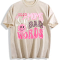 Batik With Mom Humor Vintage Washed T-Shirt product image 1