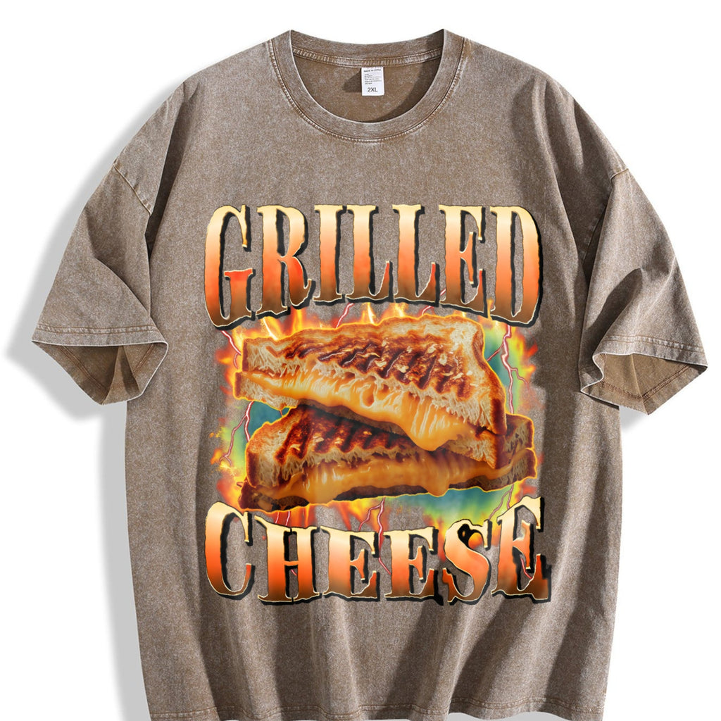 Grilled Cheese Vintage Washed T-Shirt product image 3
