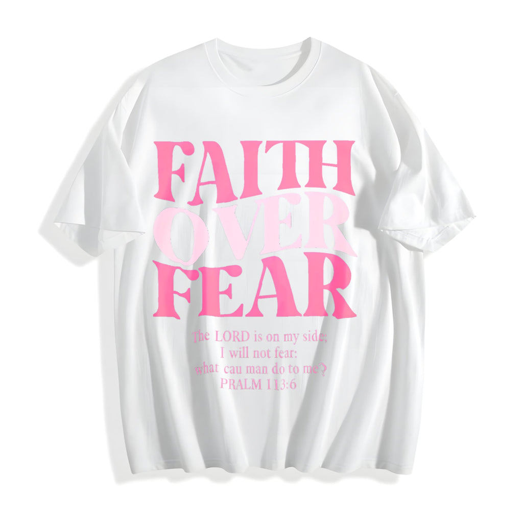 Faith Over Fear Jesus Christian Religious Sayings Bible product image 2