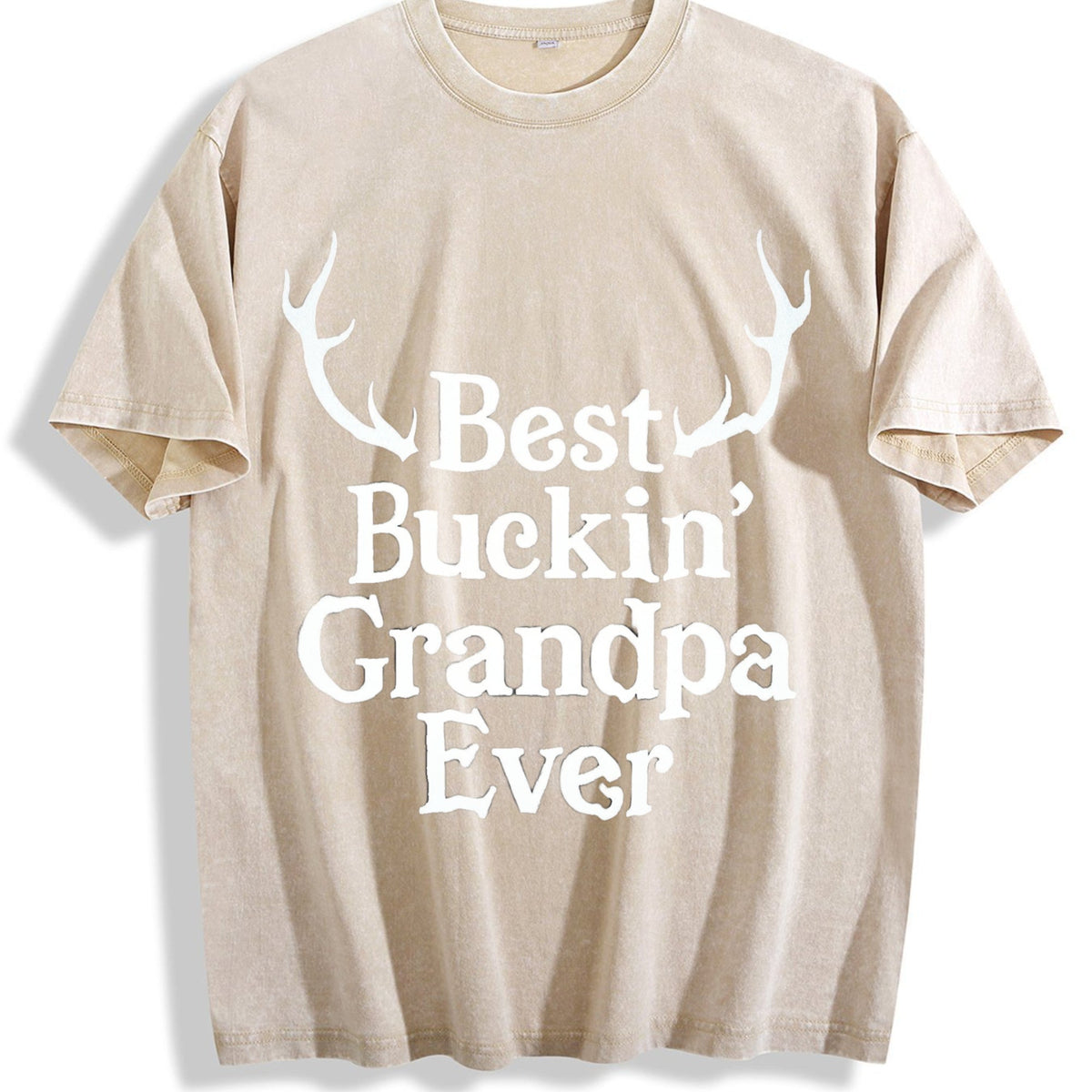 Best Buckin Grandpa Ever Funny Fathers Hunting Vintage product image 1