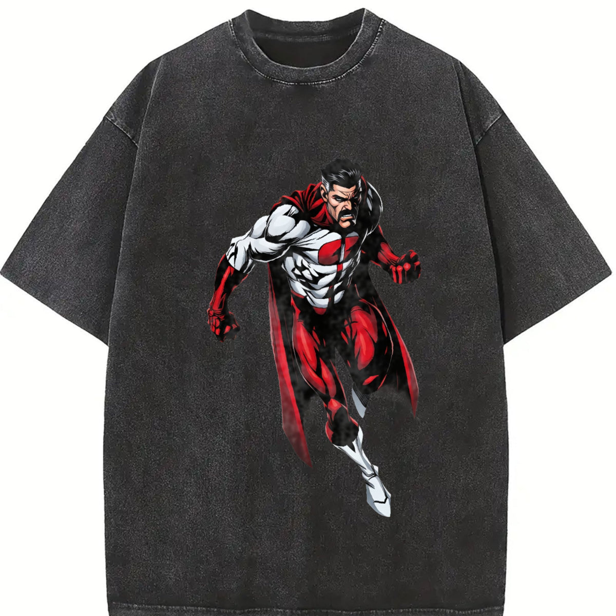 Black Invincible Vintage Washed T-Shirt product image 2