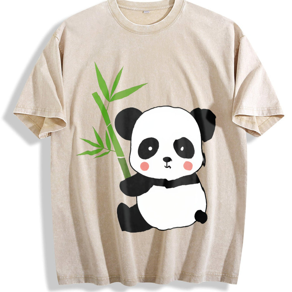 Panda Vintage Washed T-Shirt product image 1