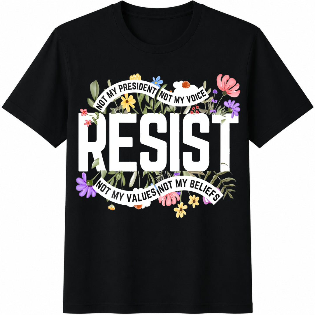 Floral Resist Cotton T-Shirt product image 1