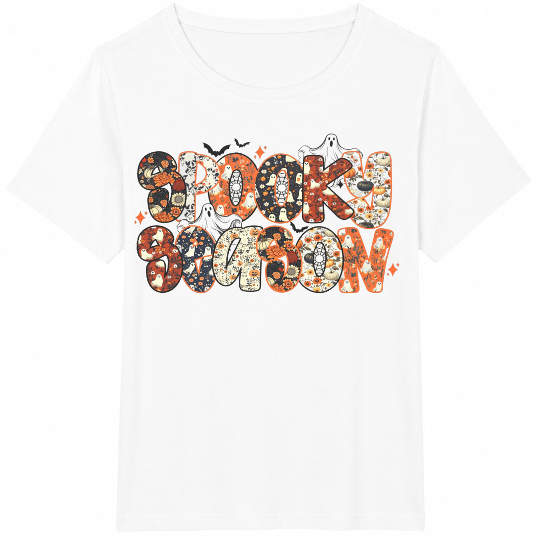 Halloween Spooky Season Cotton T-Shirt product image 2