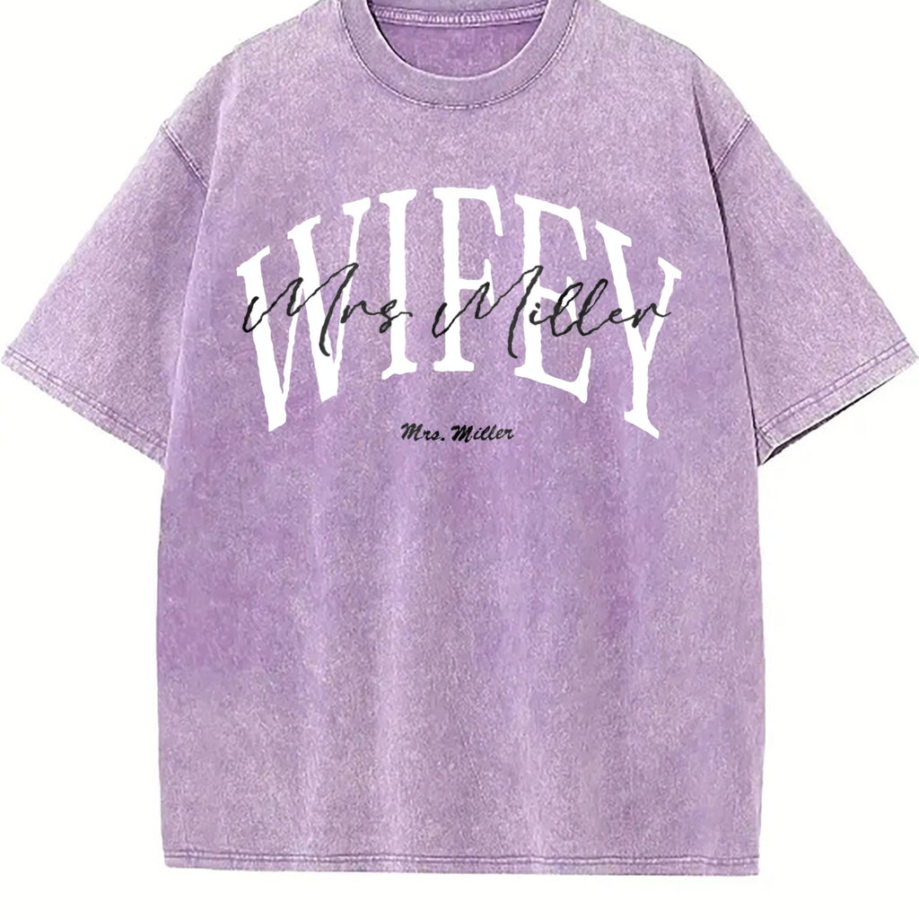 Wifey Vintage Washed T-Shirt product image 6