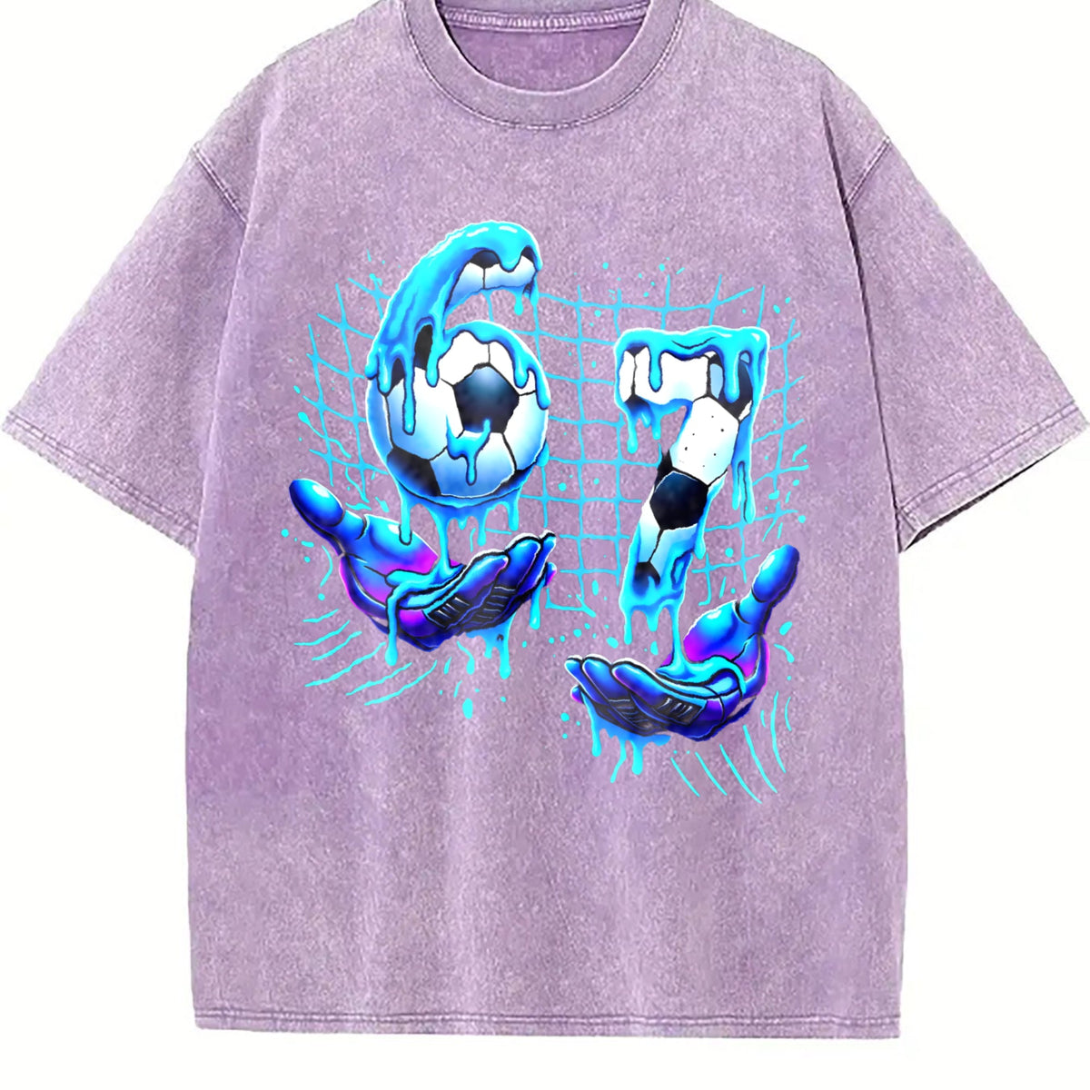 Global Soccer Fan Vintage Washed T-Shirt product image 6