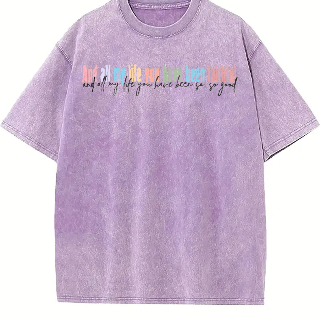 All My Life You Have Been Faithful Vintage Washed T-Shirt product image 6