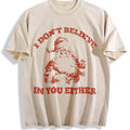 Funny Santa I Don't Believe In You Either 90s Vintage product image 1