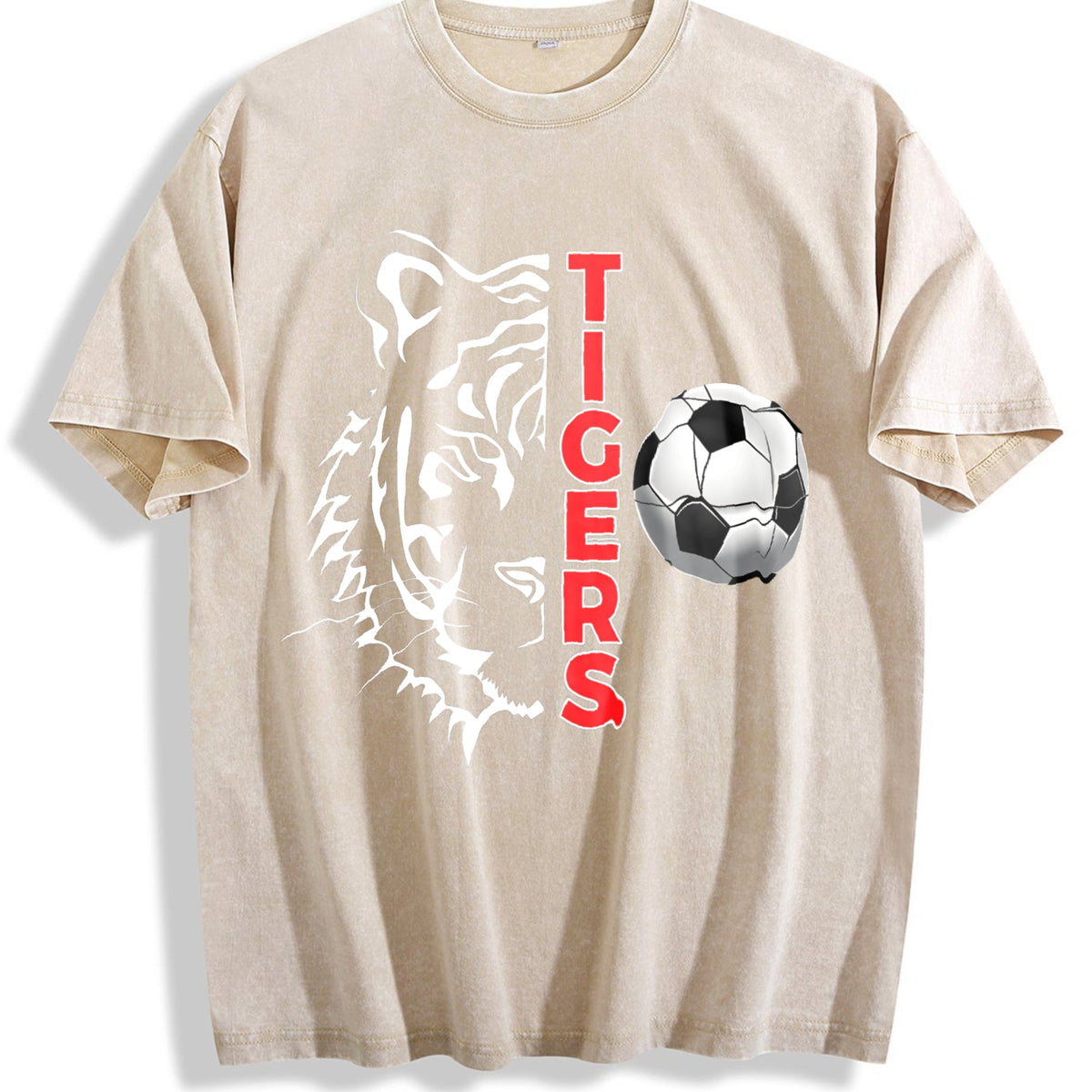 Global Soccer Fan Vintage Washed T-Shirt product image 1