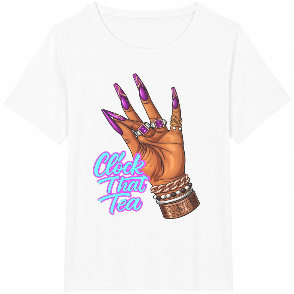Artistic Abstract Face Vibrant Colors Cotton T-Shirt product image 2