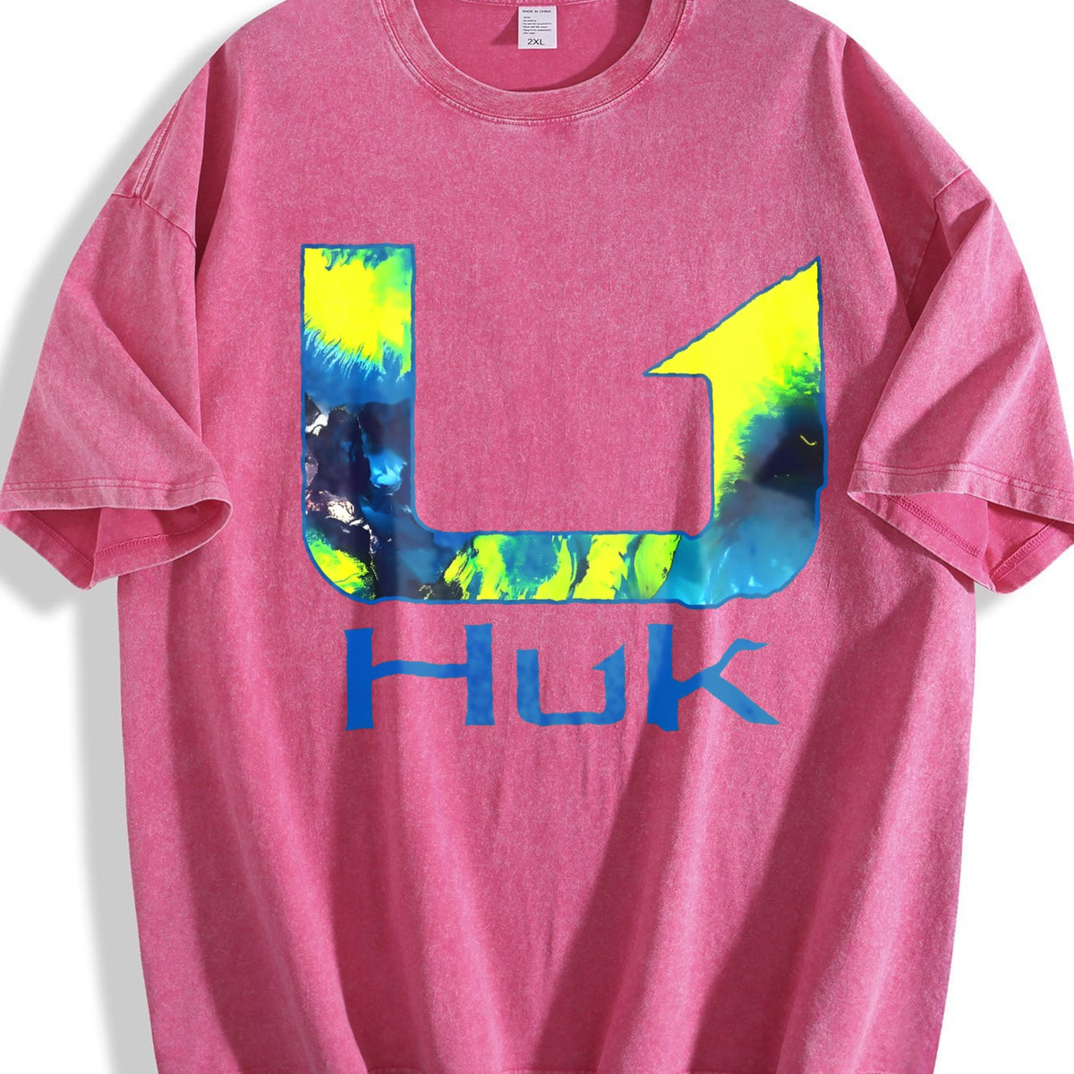 Huk Tie Dye Arrow Logo Vintage Washed T-Shirt product image 7