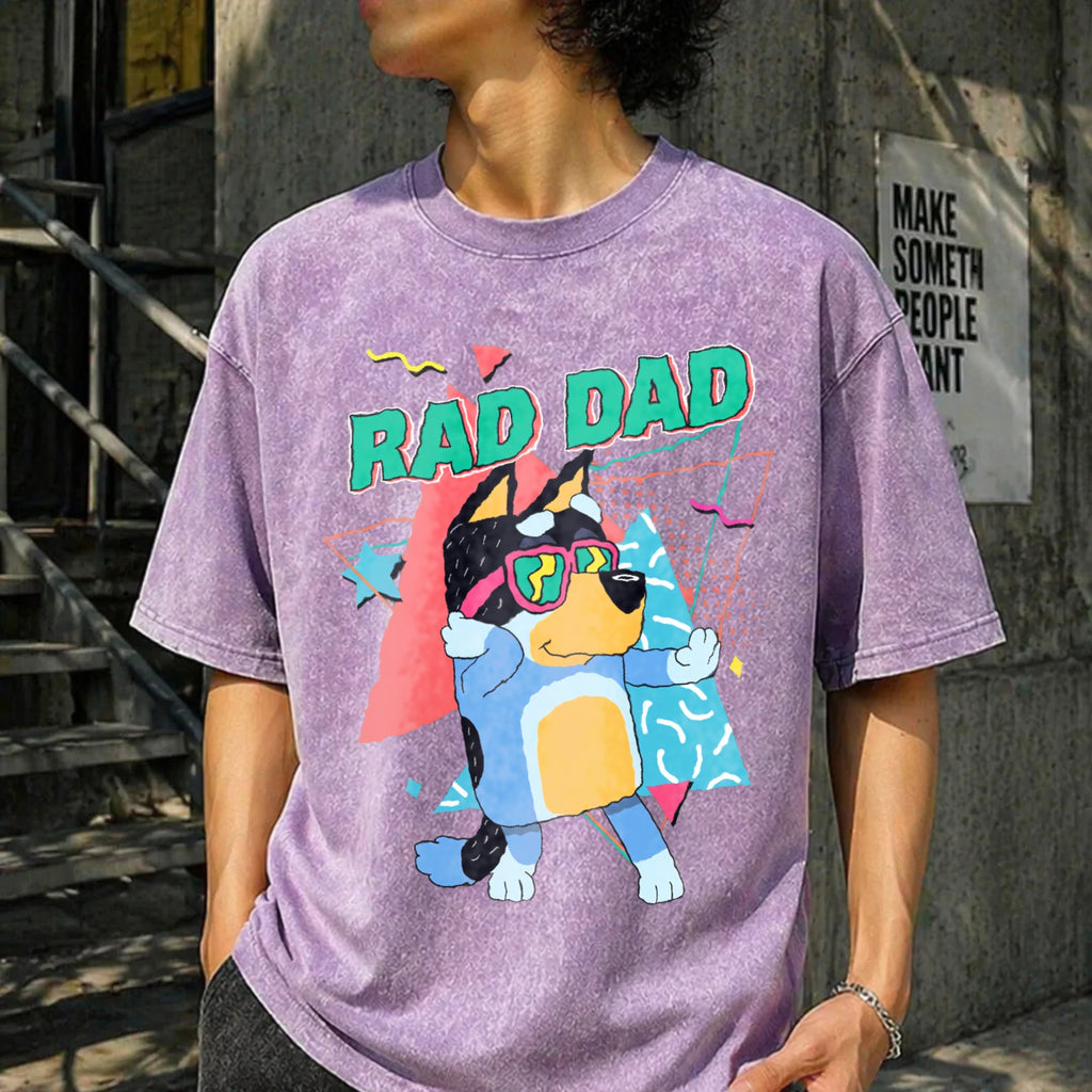 Rad Dad Vintage Washed T-Shirt product image 6