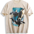 Orca Whale Vintage Washed T-Shirt product image 1