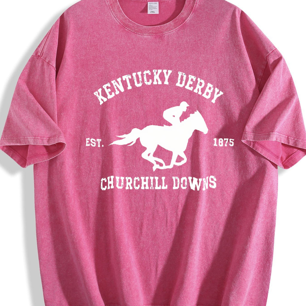 Kentucky Derby Grunge Toddler Vintage Washed T-Shirt product image 7