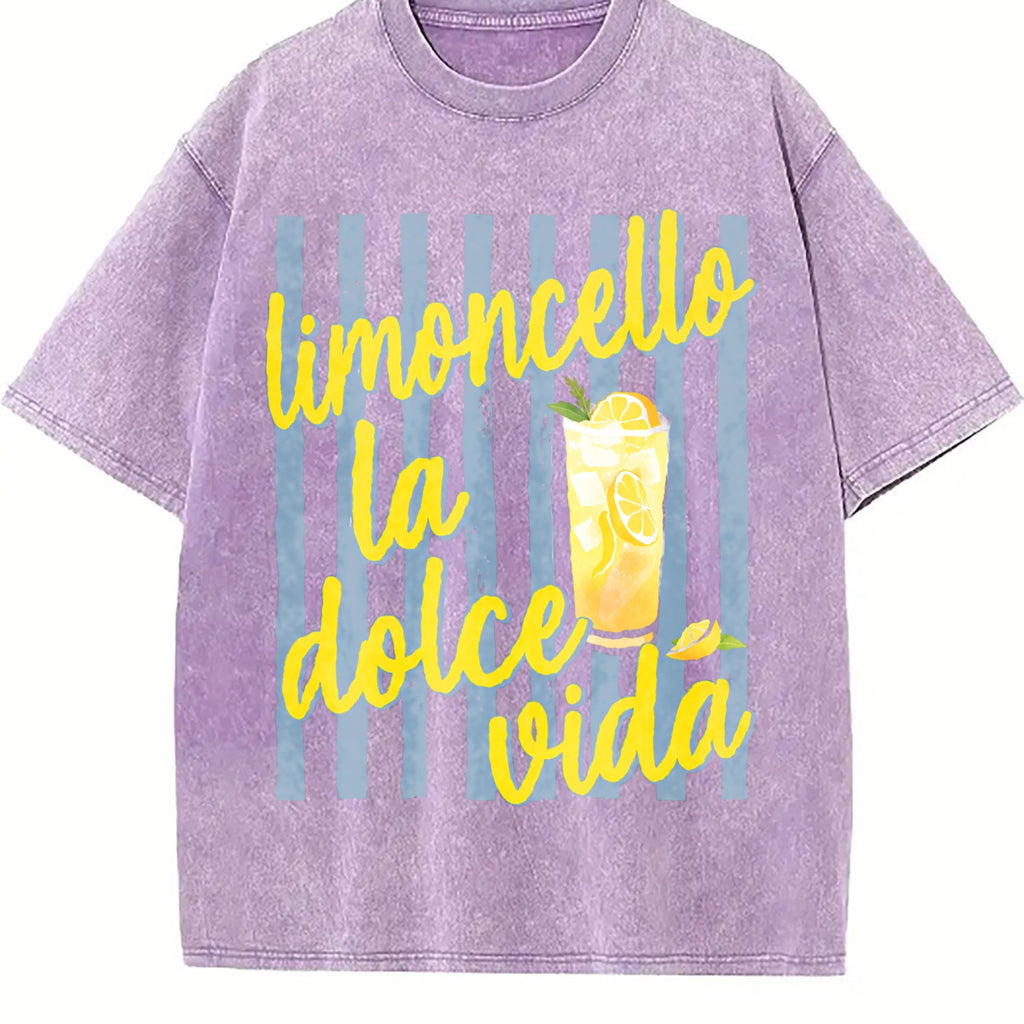 Limoncello LA Dolce Vida Amalfi Coast Italy Summer Vintage product image 6