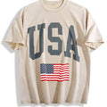 USA Flag - With Faded Aesthetic Vintage Washed T-Shirt product image 1