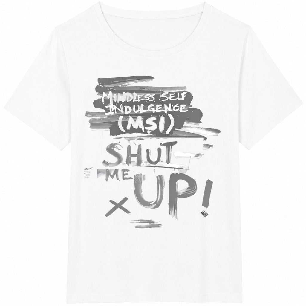 Self Indulgence Band MSI Album Shut Up Cotton T-Shirt product image 2