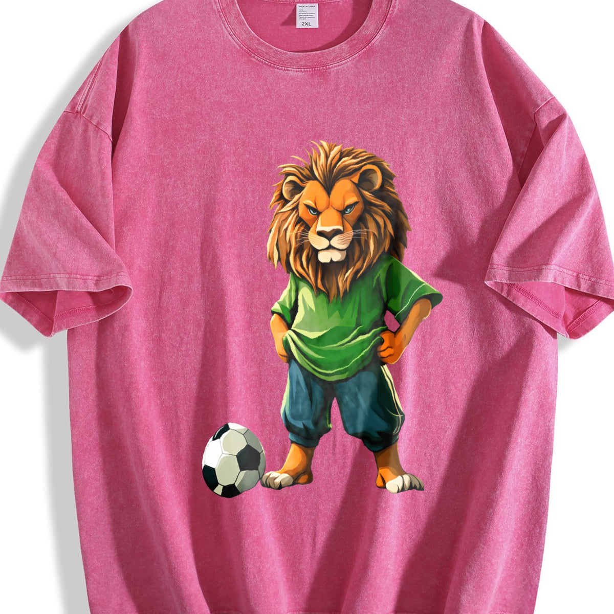 Global Soccer Fan Vintage Washed T-Shirt product image 7