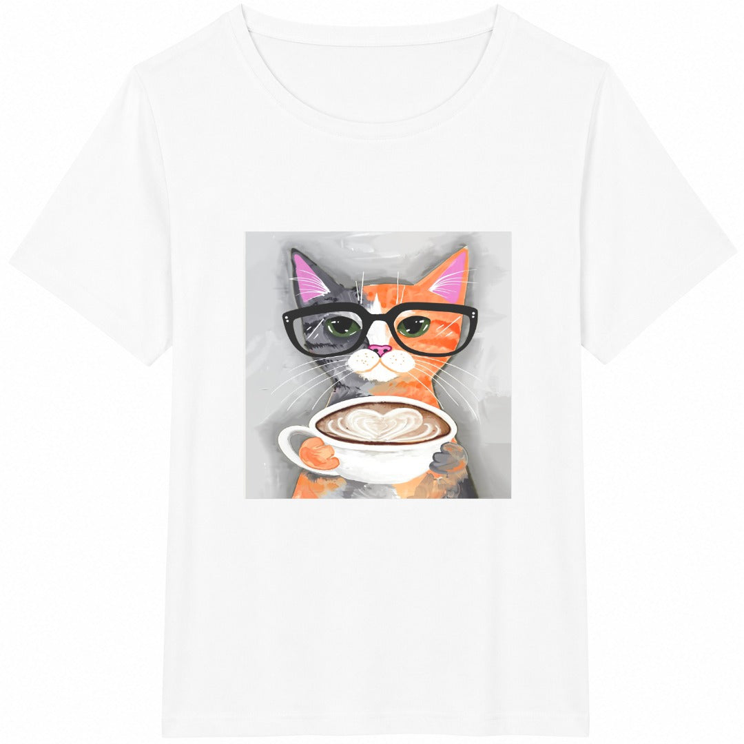 Cat Love Black White Cats Cotton T-Shirt product image 2