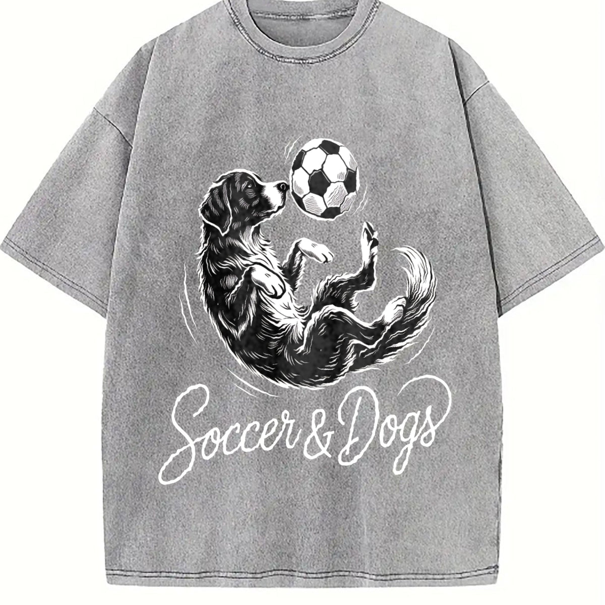 Global Soccer Fan Vintage Washed T-Shirt product image 5