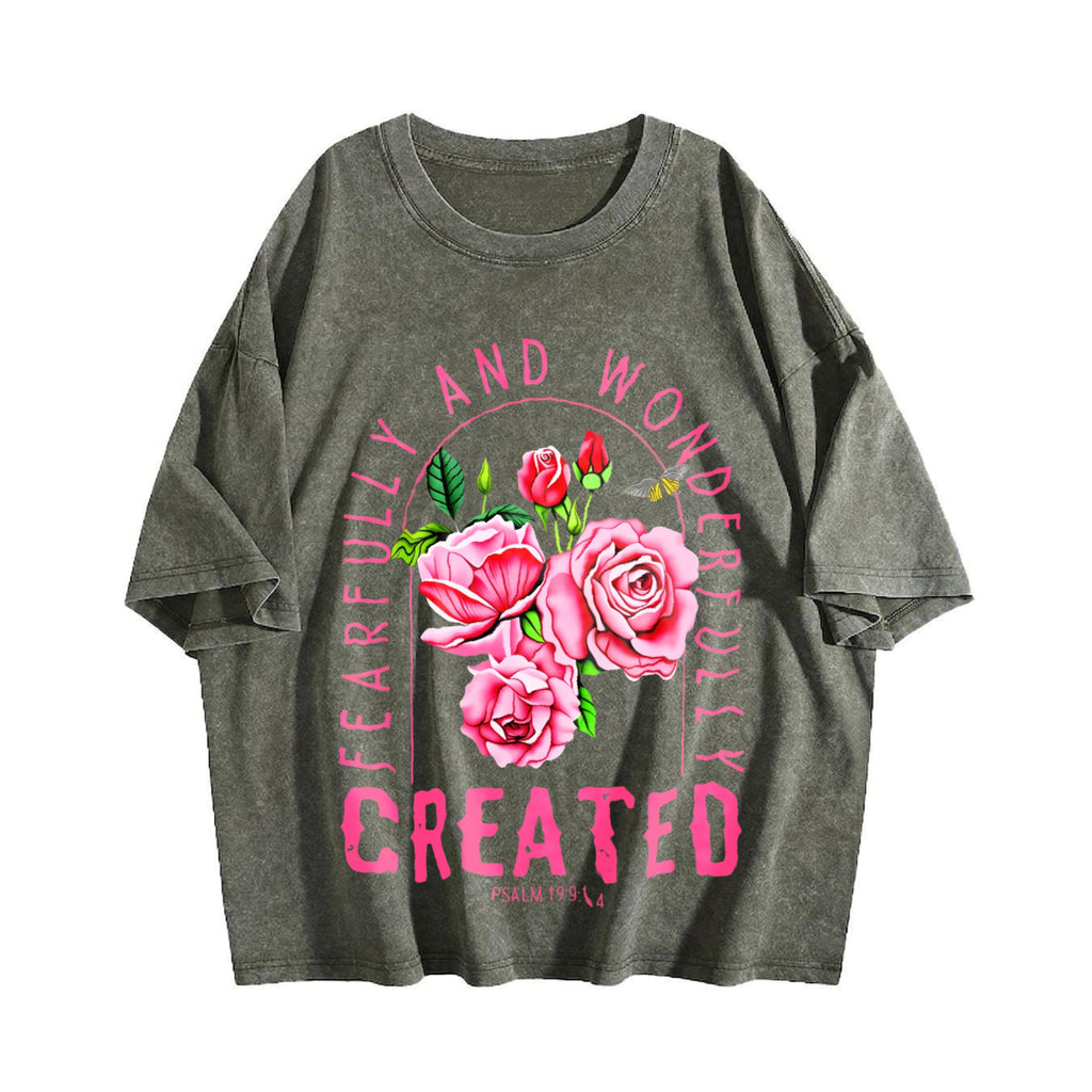 Faith-driven Vintage Washed T-Shirt product image 4
