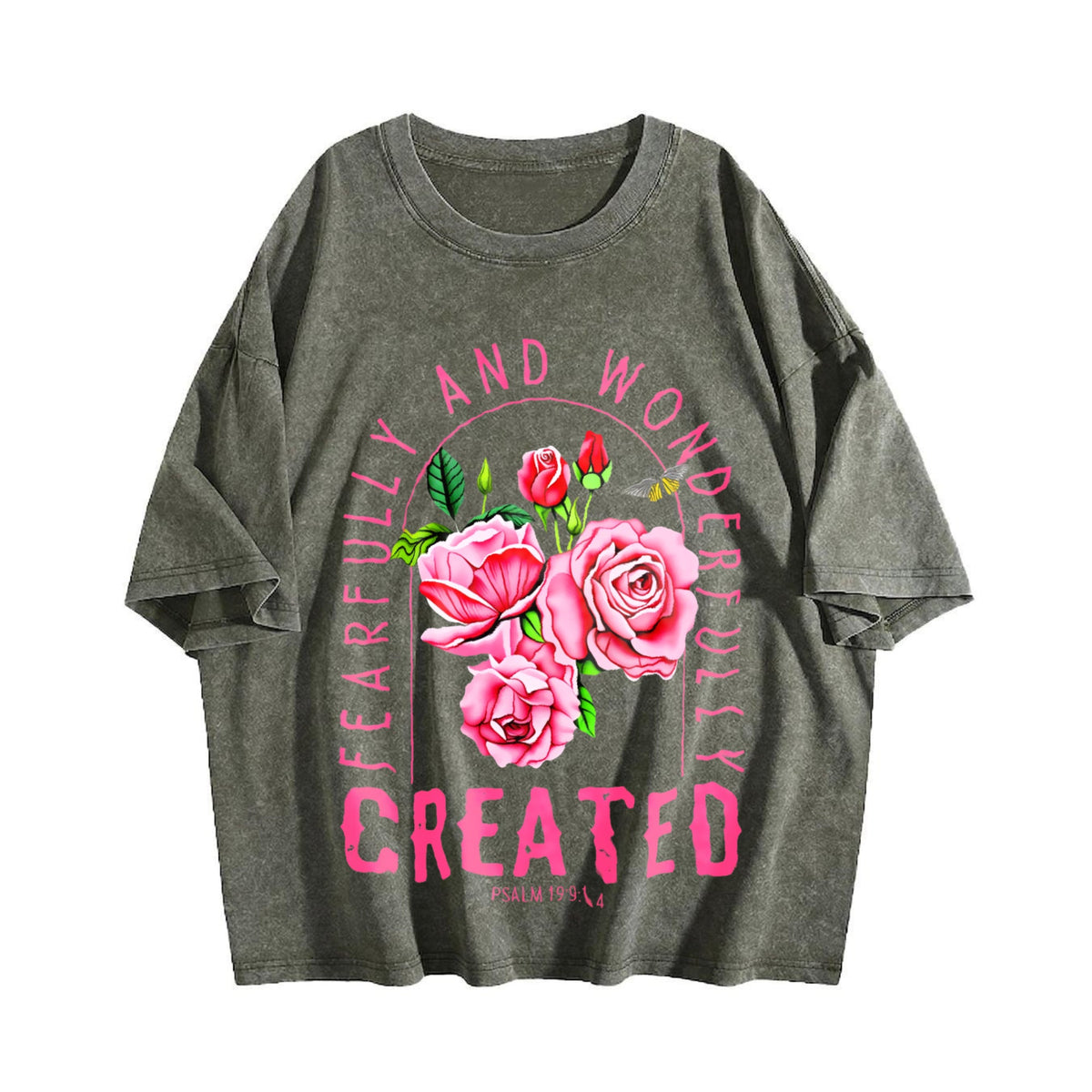 Faith-driven Vintage Washed T-Shirt product image 4