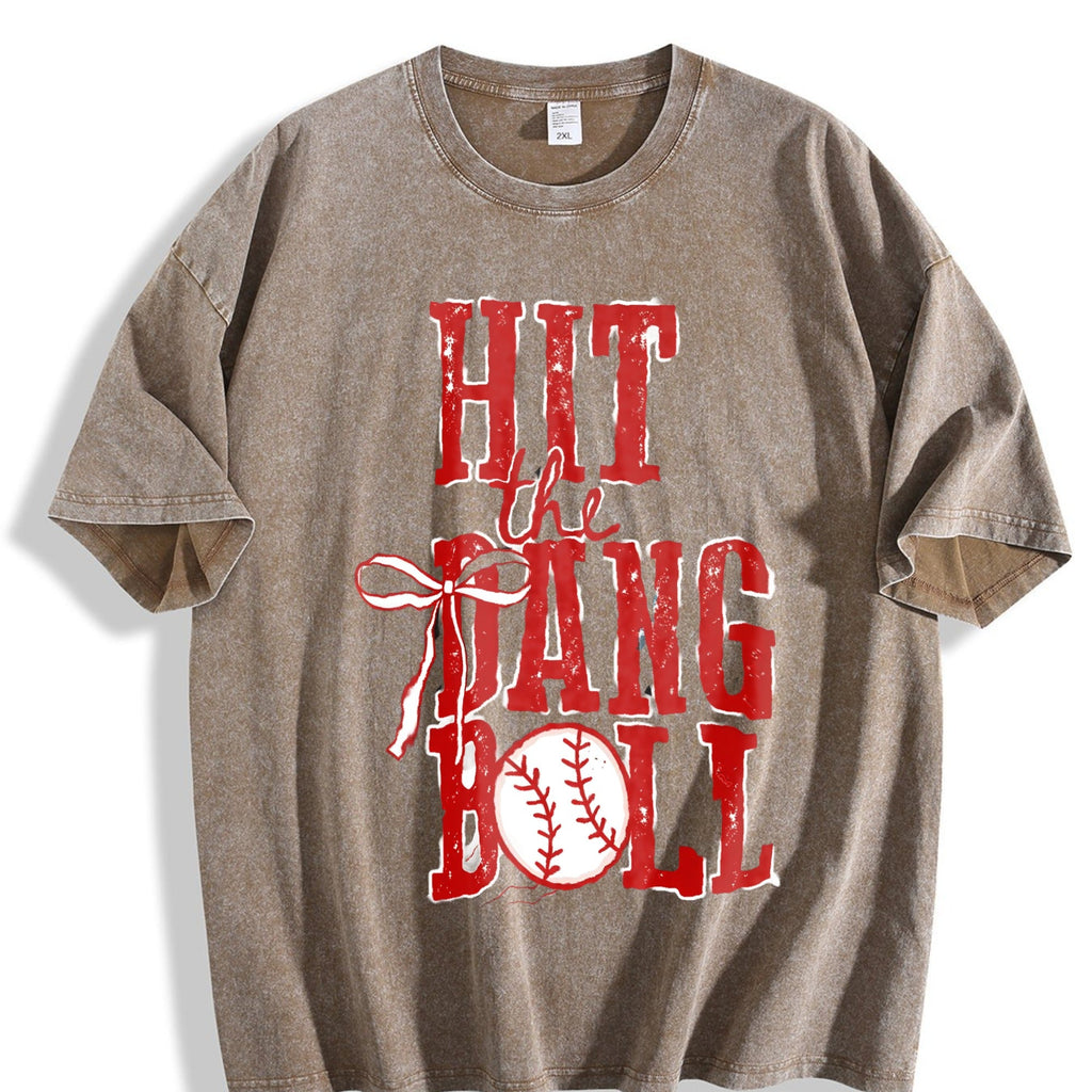 Hit The Dang Ball Vintage Washed T-Shirt product image 3