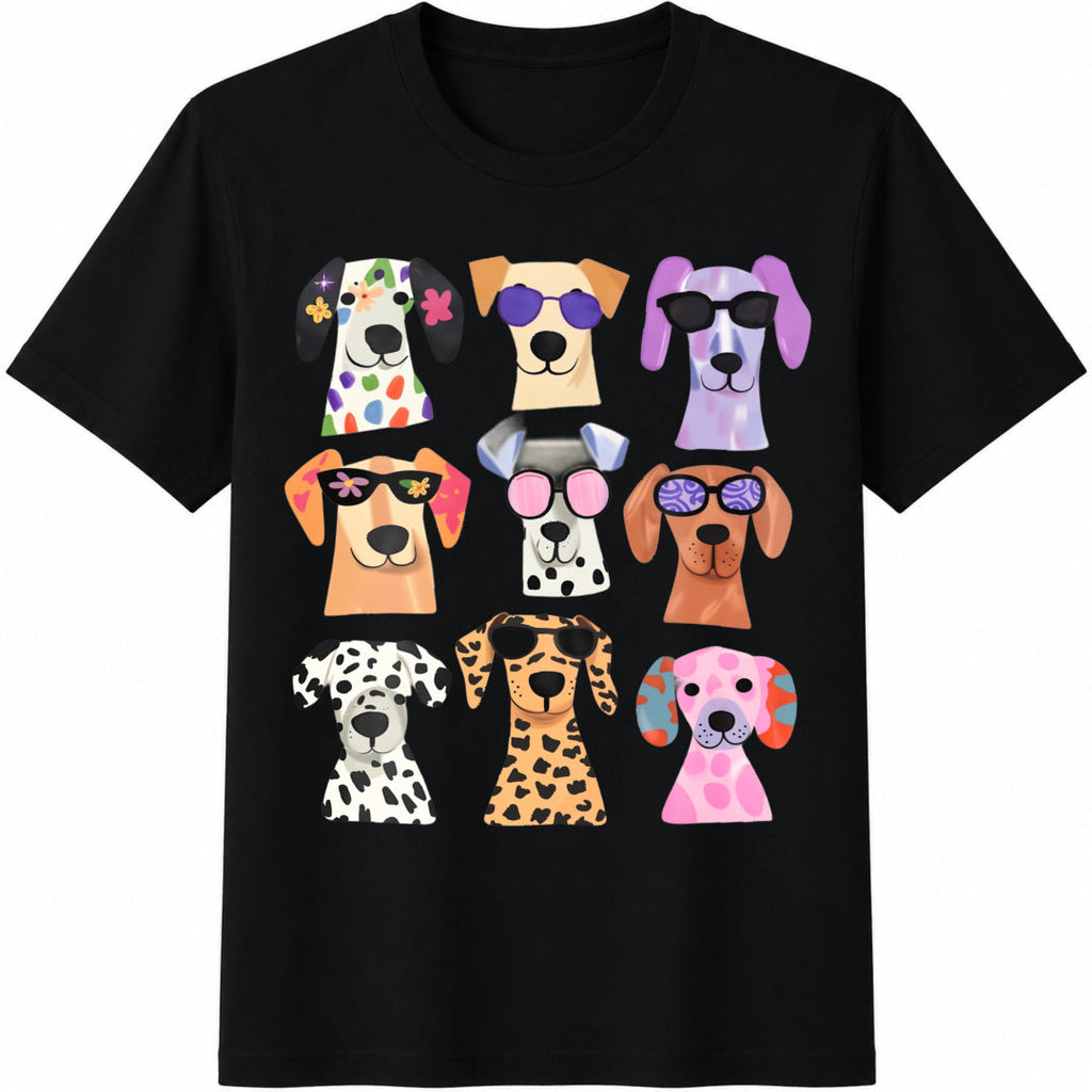Cute Dog Cotton T-Shirt product image 1