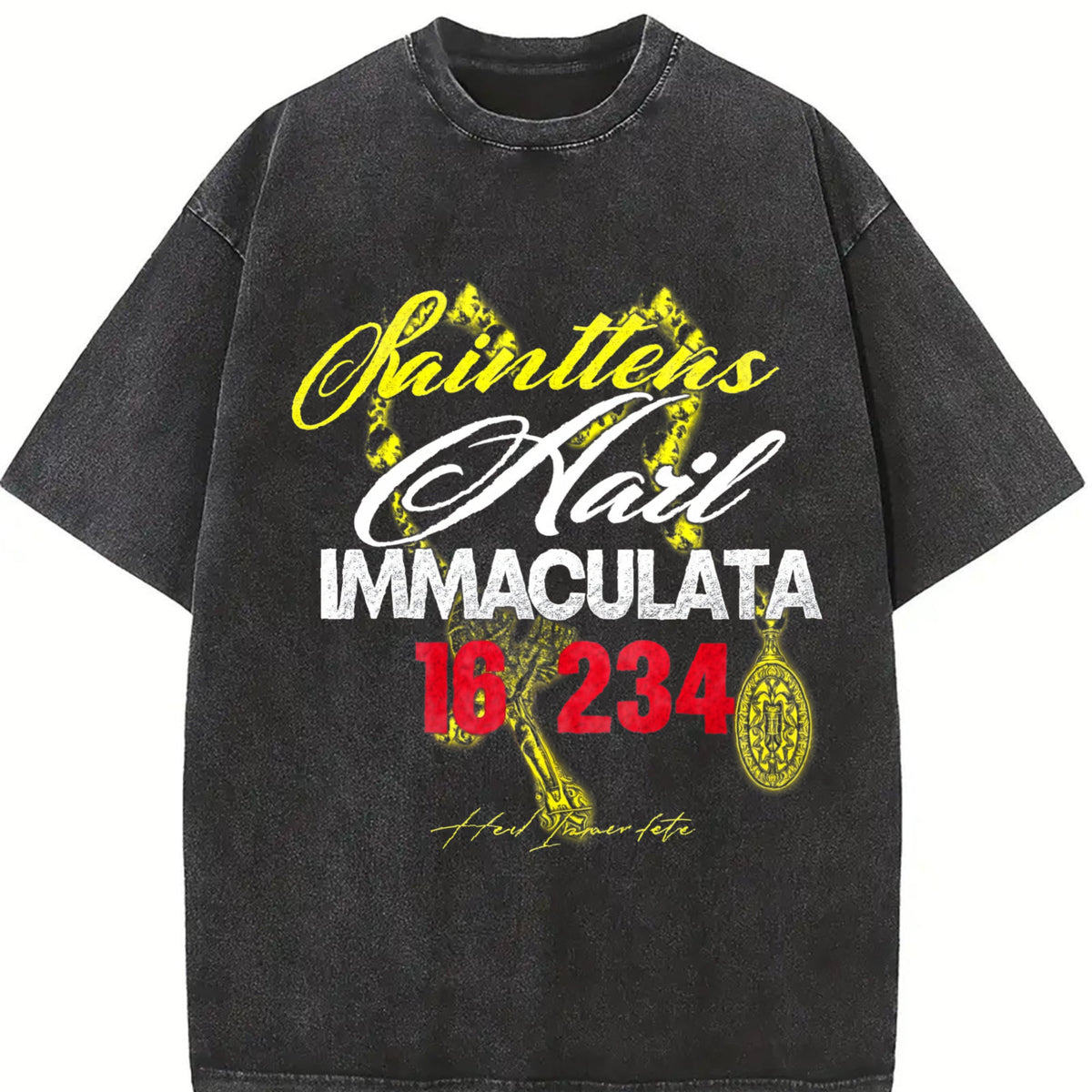 Sainttears Hail Immaculata Vintage Washed T-Shirt product image 2