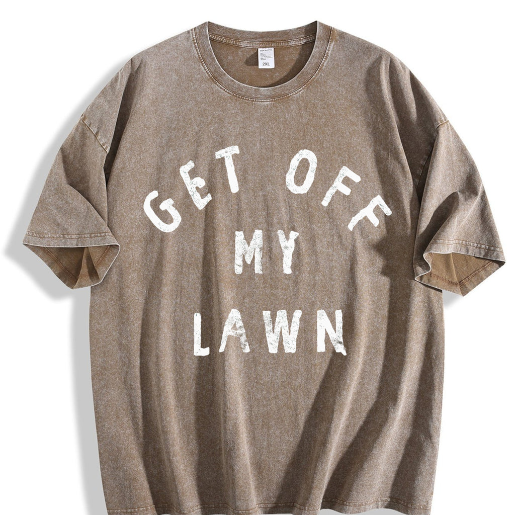 Get Off My Lawn Funny Sarcastic Mowed Yard Warning Joke product image 3