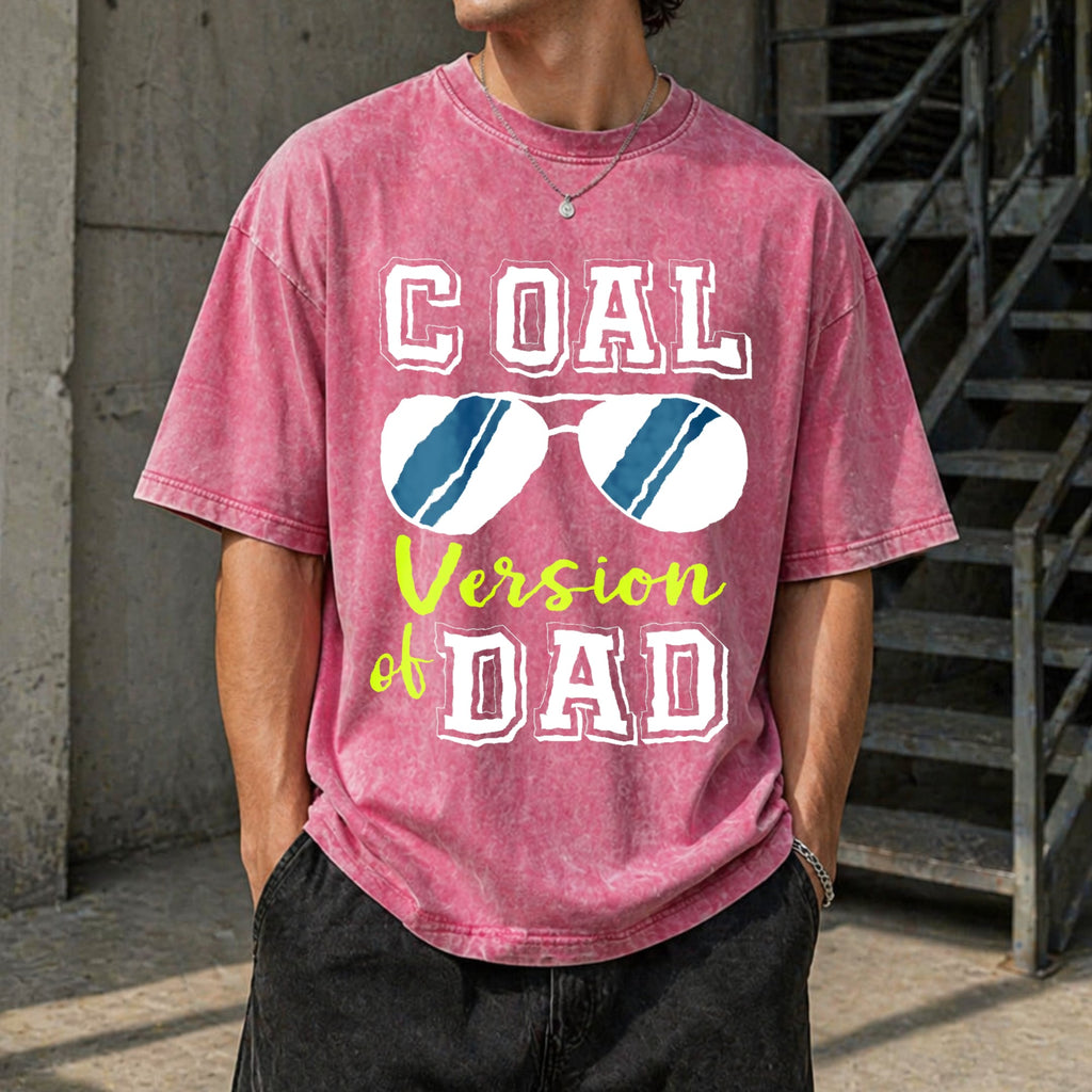 Dad And Son Matching Vintage Washed T-Shirt product image 7