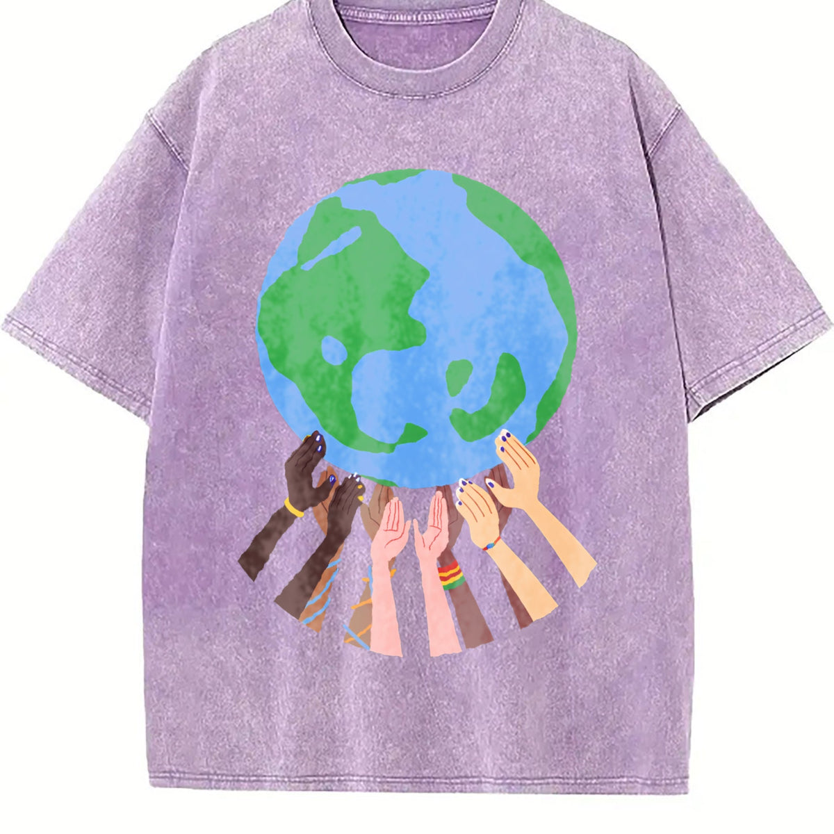 Global Soccer Fan Vintage Washed T-Shirt product image 6