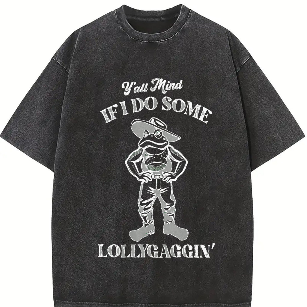 Y'all Mind If I Do Some Lollygaggin' Farmer Frog 90s product image 2