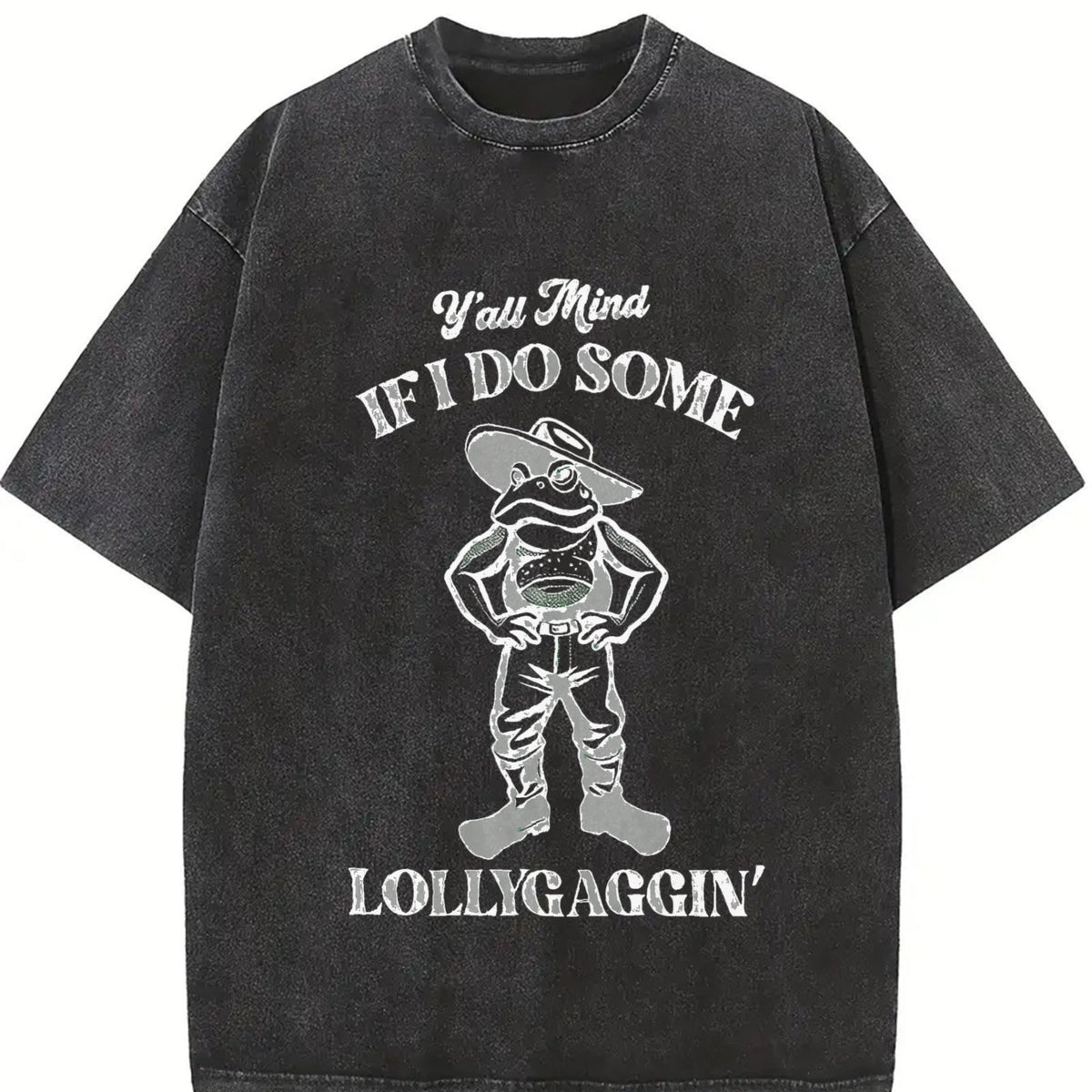 Y'all Mind If I Do Some Lollygaggin' Farmer Frog 90s product image 2