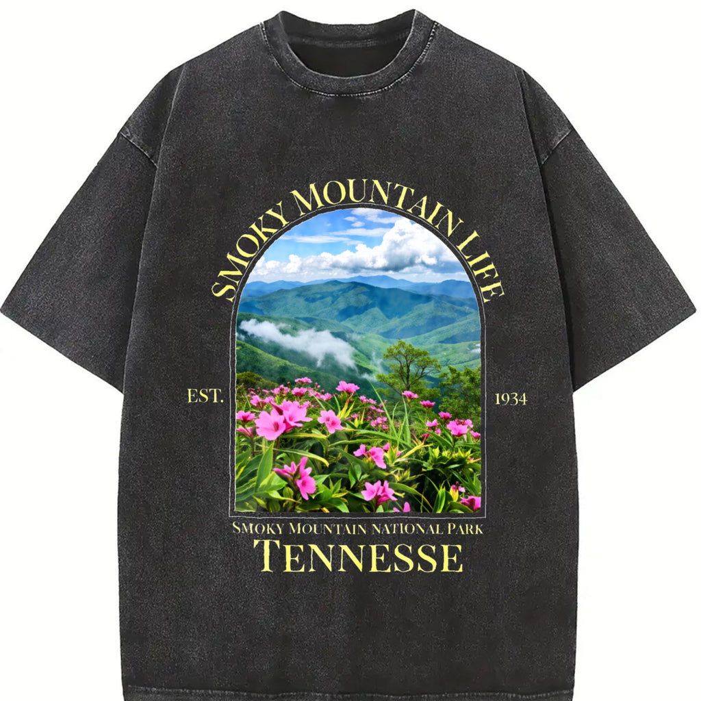 Smoky Mountain Life Vintage Washed T-Shirt product image 2