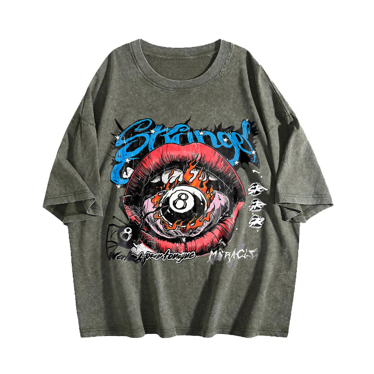 8 Lips Vintage Washed T-Shirt product image 4