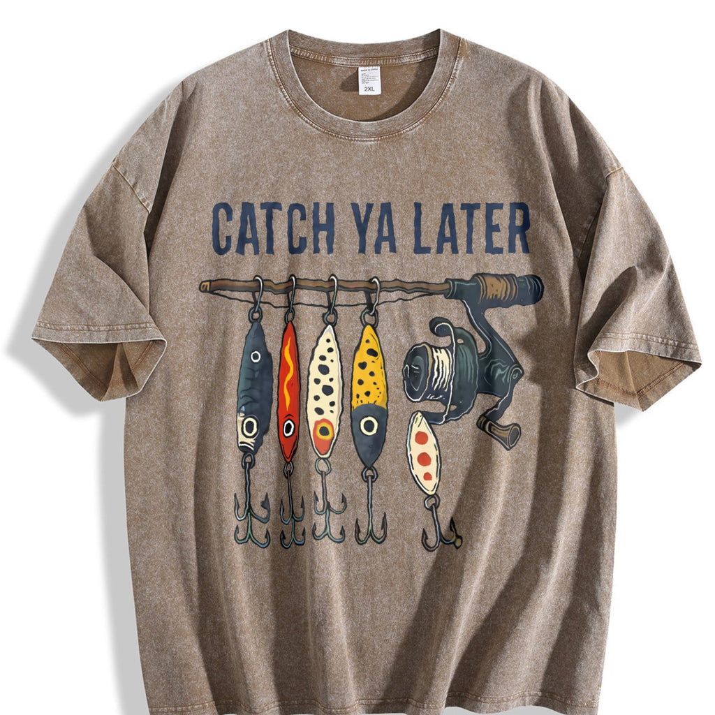 Letter & Mixed Vintage Washed T-Shirt product image 3