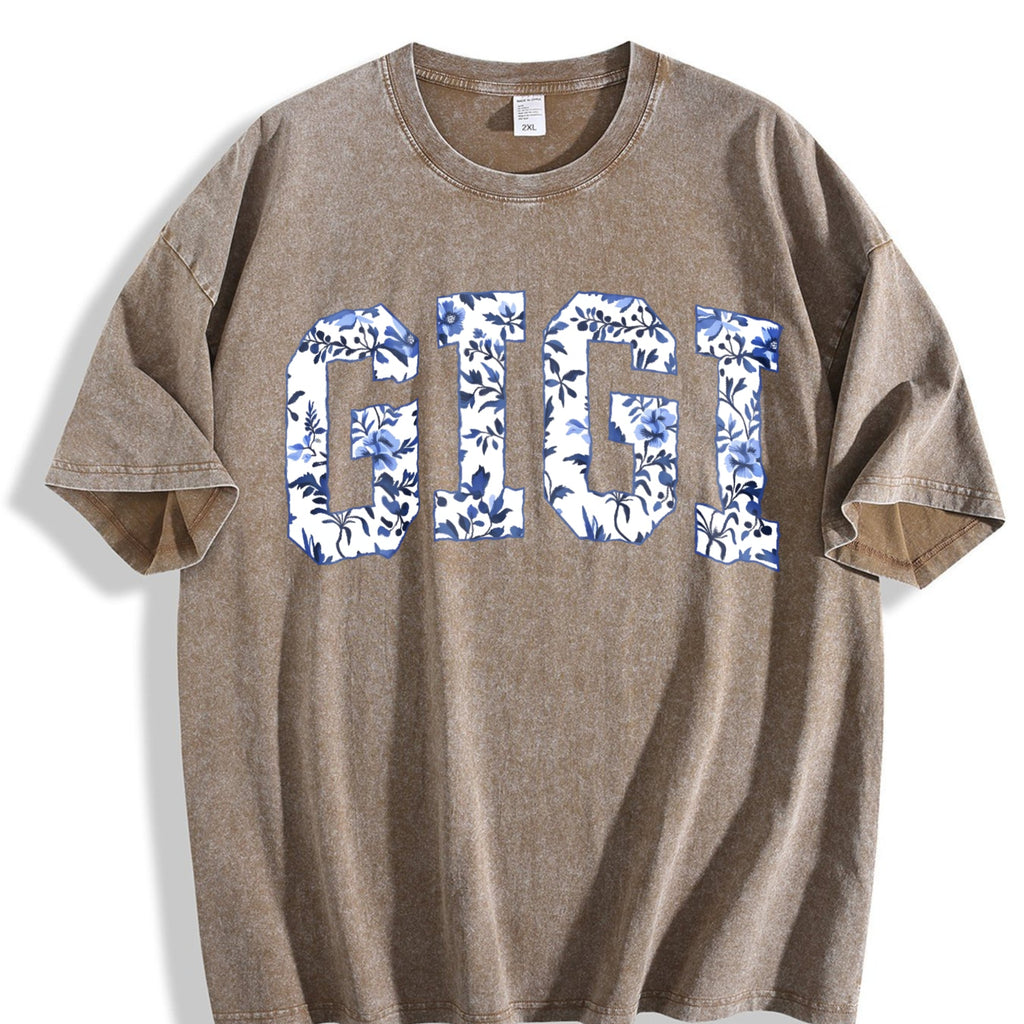 Floral Gigi Vintage Washed T-Shirt product image 3