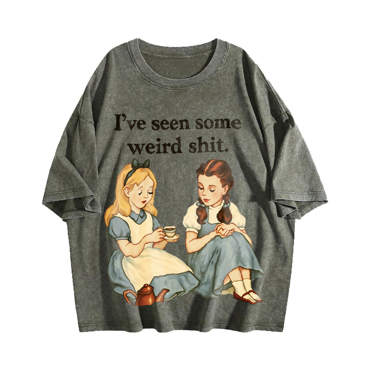 Weird Stuff - Girls - Sarcastic Vintage Washed T-Shirt product image 4